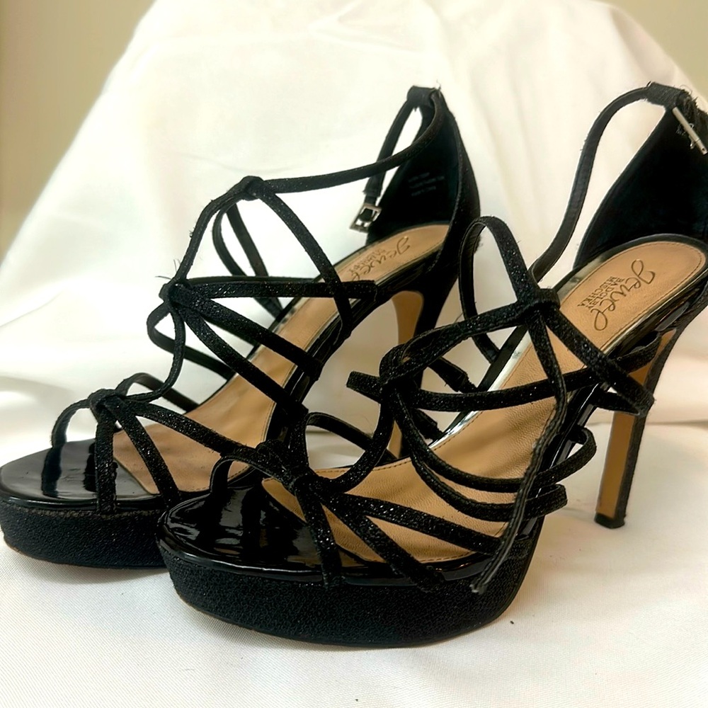 Black Badgley Mischka heels
